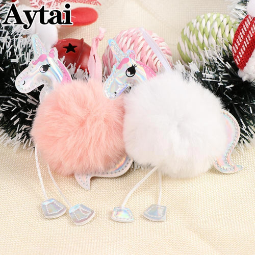 OurWarm Christmas Unicorns Ornaments